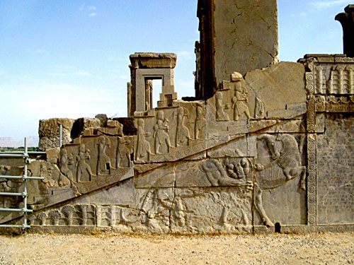 Ancient Persepolis Stairway - Iran
