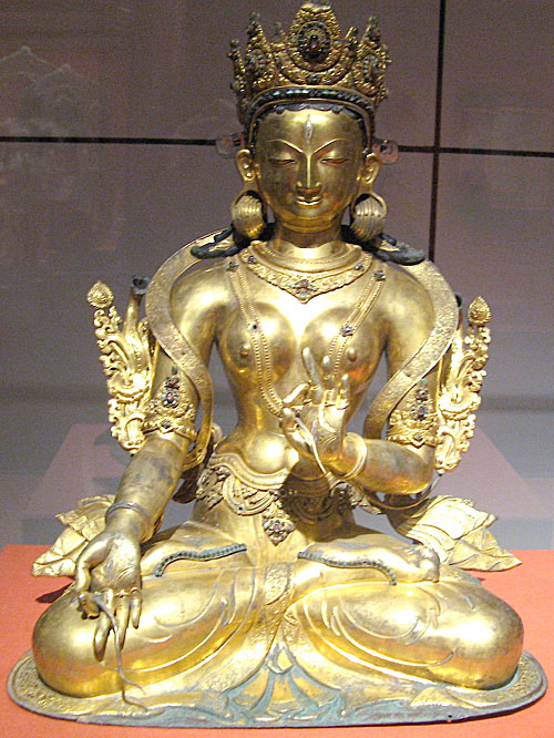 Buddist Deity, White Tara Nepal